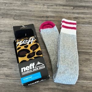 Bundle womens ski socks Neff